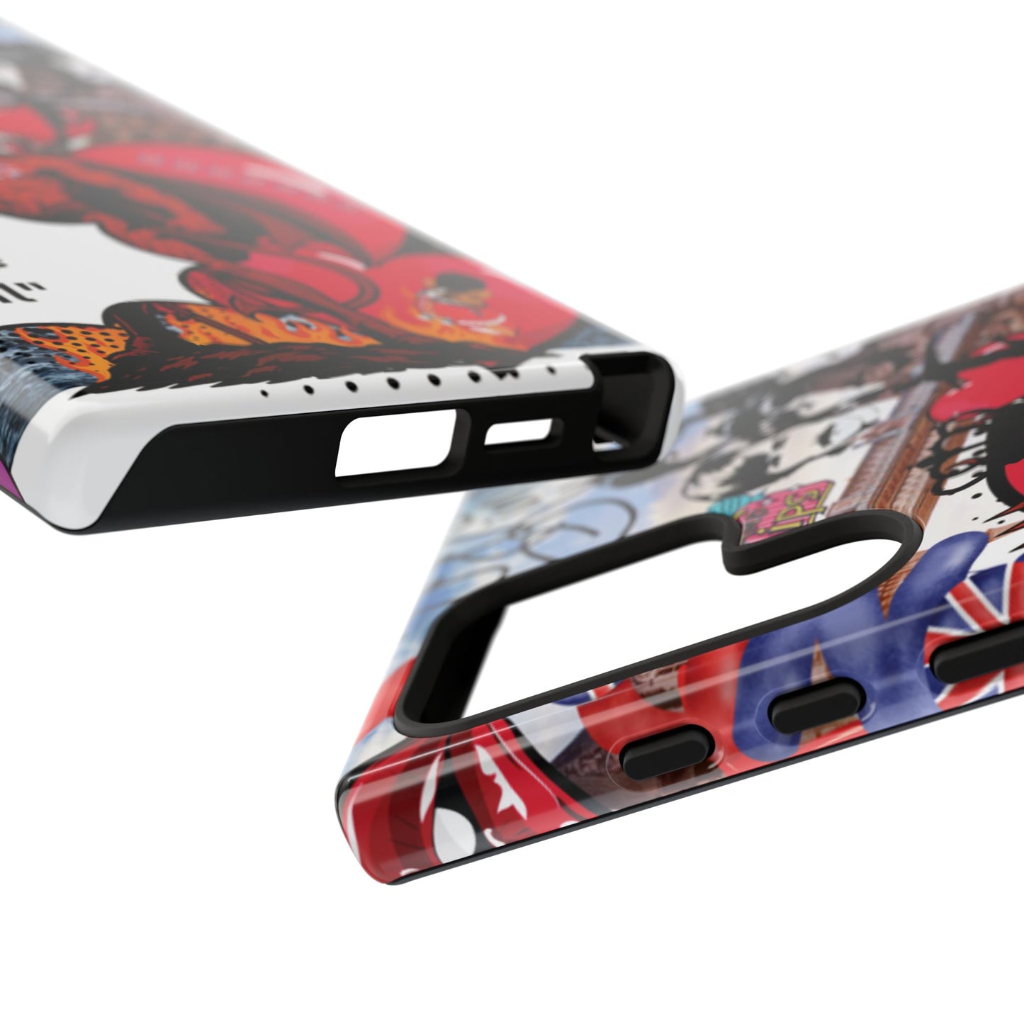 “Speak of the Devil” – Britpop meets Prince of Hell Phone Case