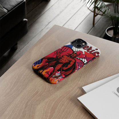 "From Hell with Love - Made in USA" phone case straight from hell
