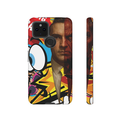 "Between Madness &amp; Temptation" – Devilishly good Pop Art phone case