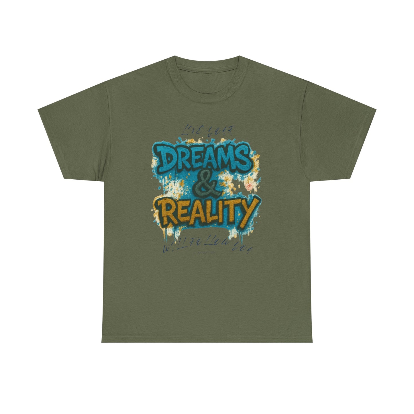 „Dreams & Reality“ – Graffiti Street Art T-Shirt