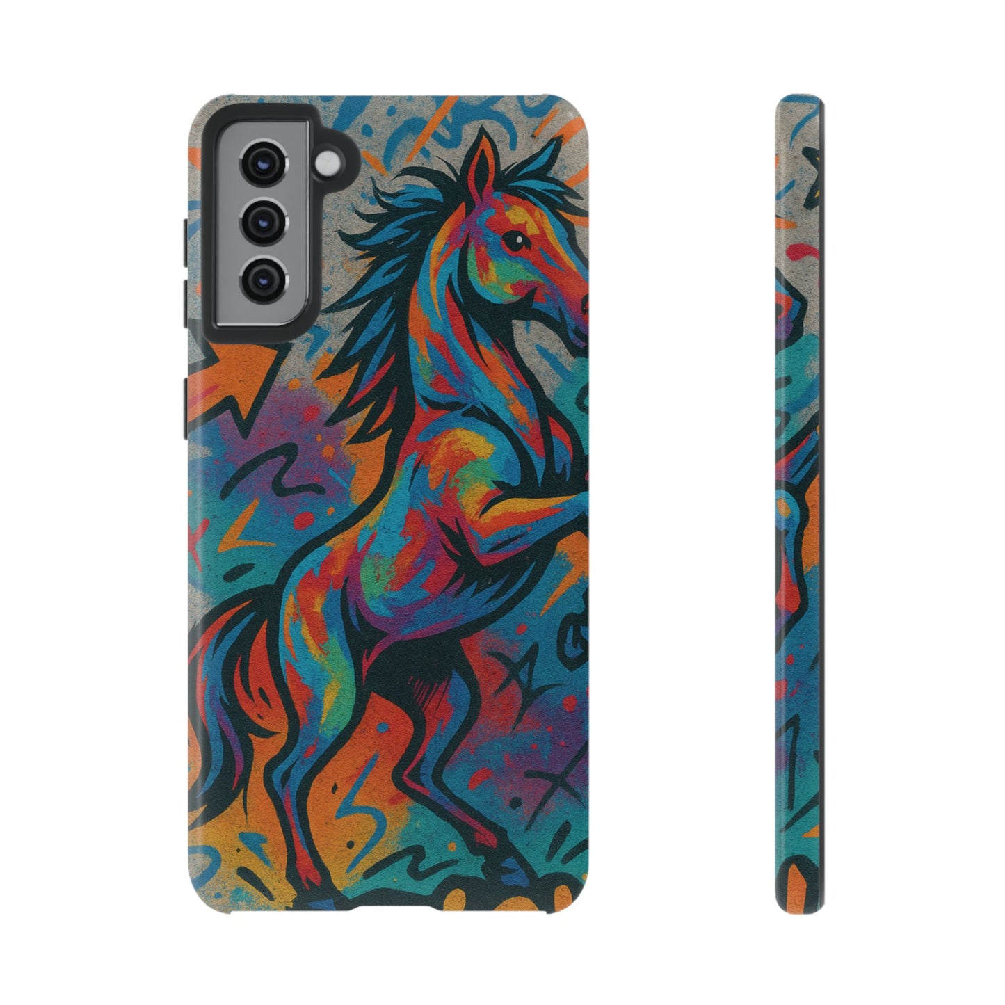 „Horse Power – Graffiti Horse Street Art Design”