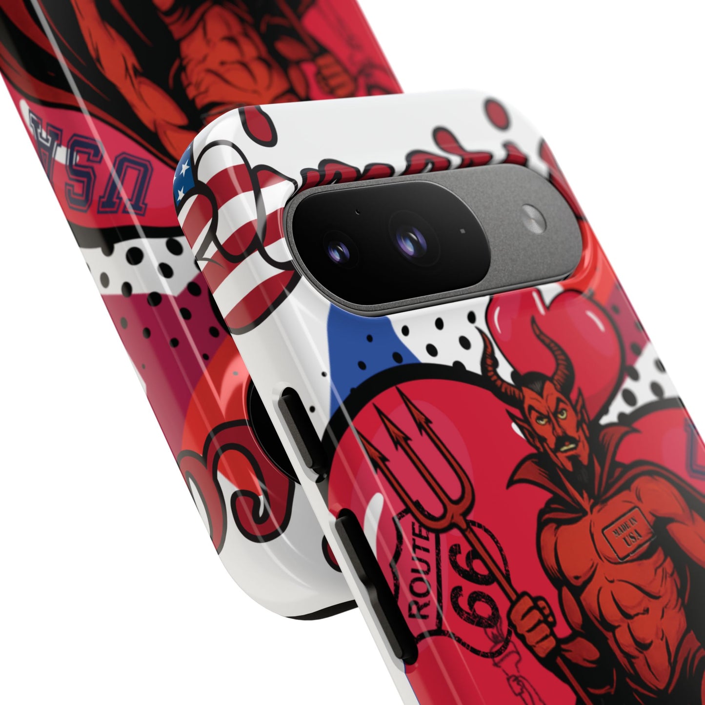 "From Hell with Love - Made in USA" phone case straight from hell