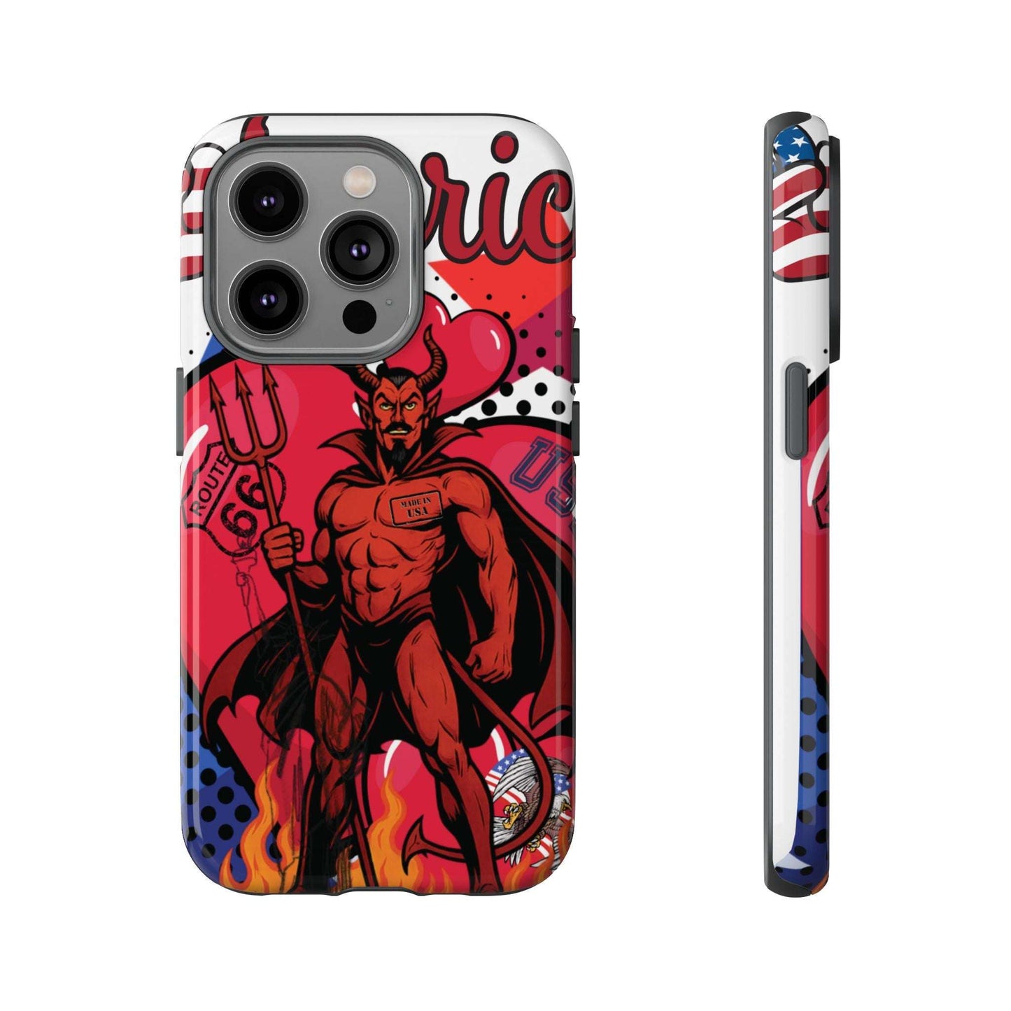 "From Hell with Love - Made in USA" Handyhülle direkt aus der Hölle