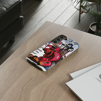 “Speak of the Devil” – Britpop meets Prince of Hell Phone Case