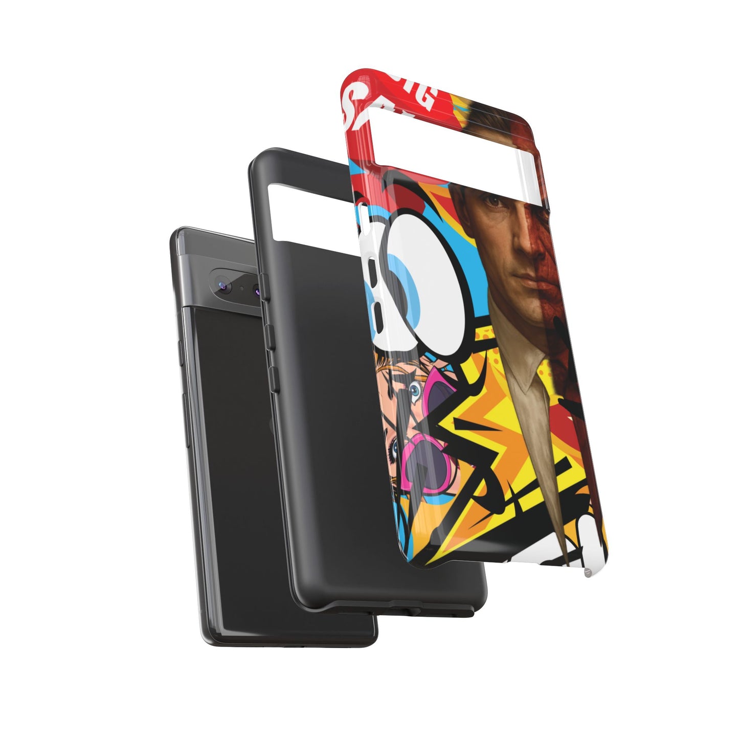 "Between Madness &amp; Temptation" – Devilishly good Pop Art phone case