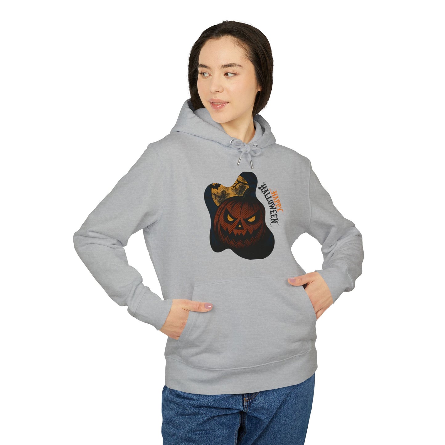 Halloween Pumpkin Hoodie – Limited Retro Horror Edition | FreshFox Design