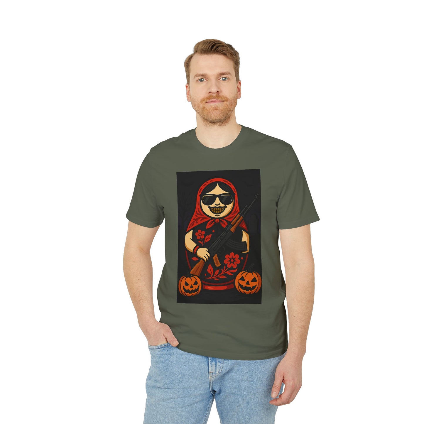 Halloween Matryoshka Madness T-Shirts – Limited Slavic Horror Edition | FreshFox Design