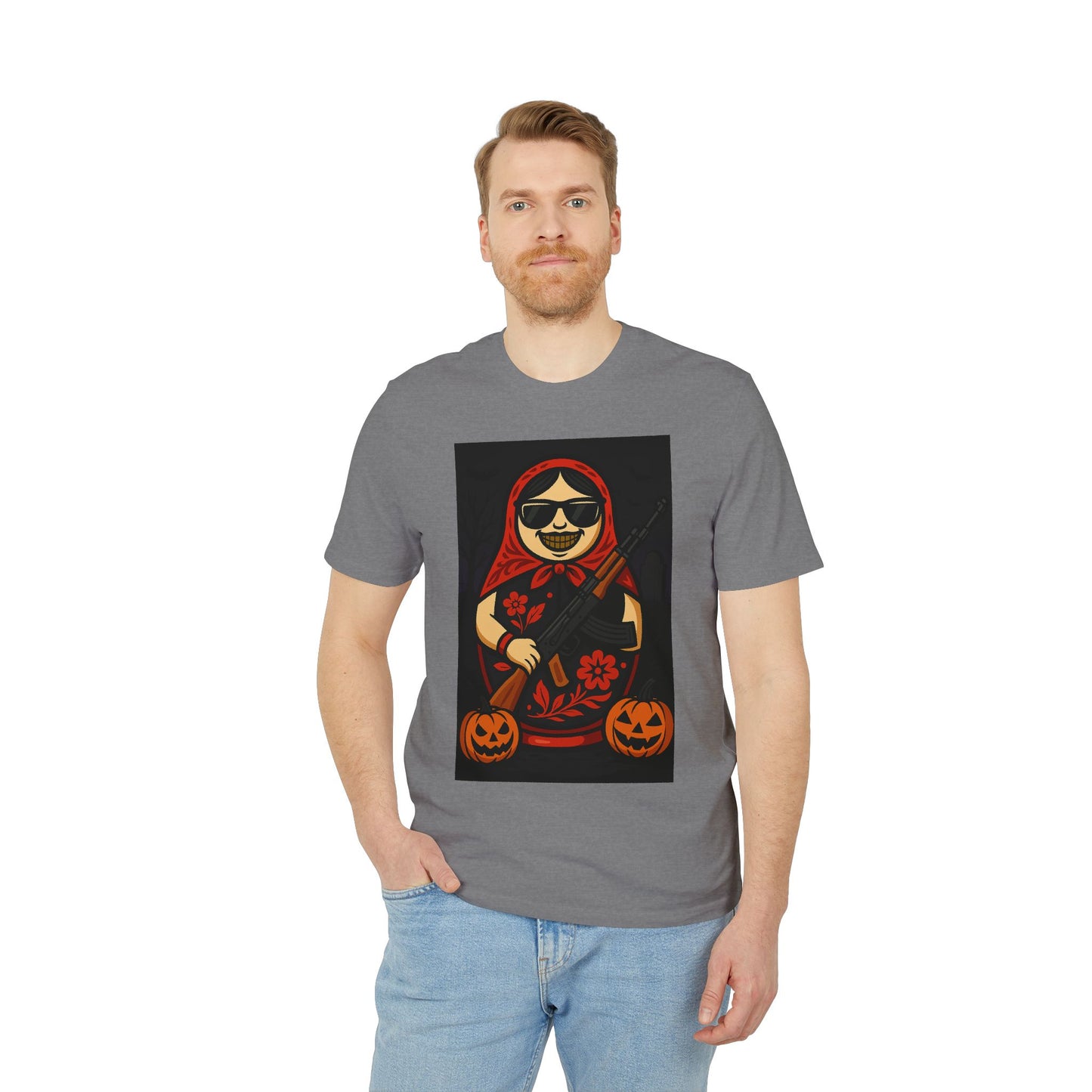 Halloween Matryoshka Madness T-Shirts – Limited Slavic Horror Edition | FreshFox Design