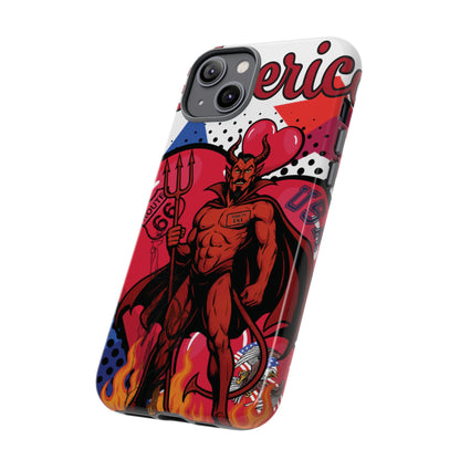 "From Hell with Love - Made in USA" phone case straight from hell