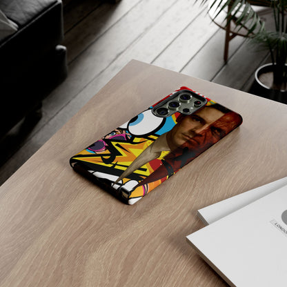 "Between Madness &amp; Temptation" – Devilishly good Pop Art phone case