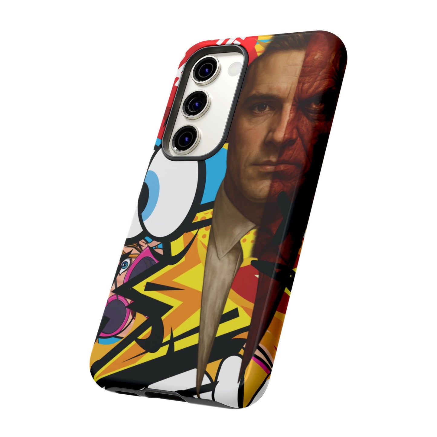 "Between Madness &amp; Temptation" – Devilishly good Pop Art phone case