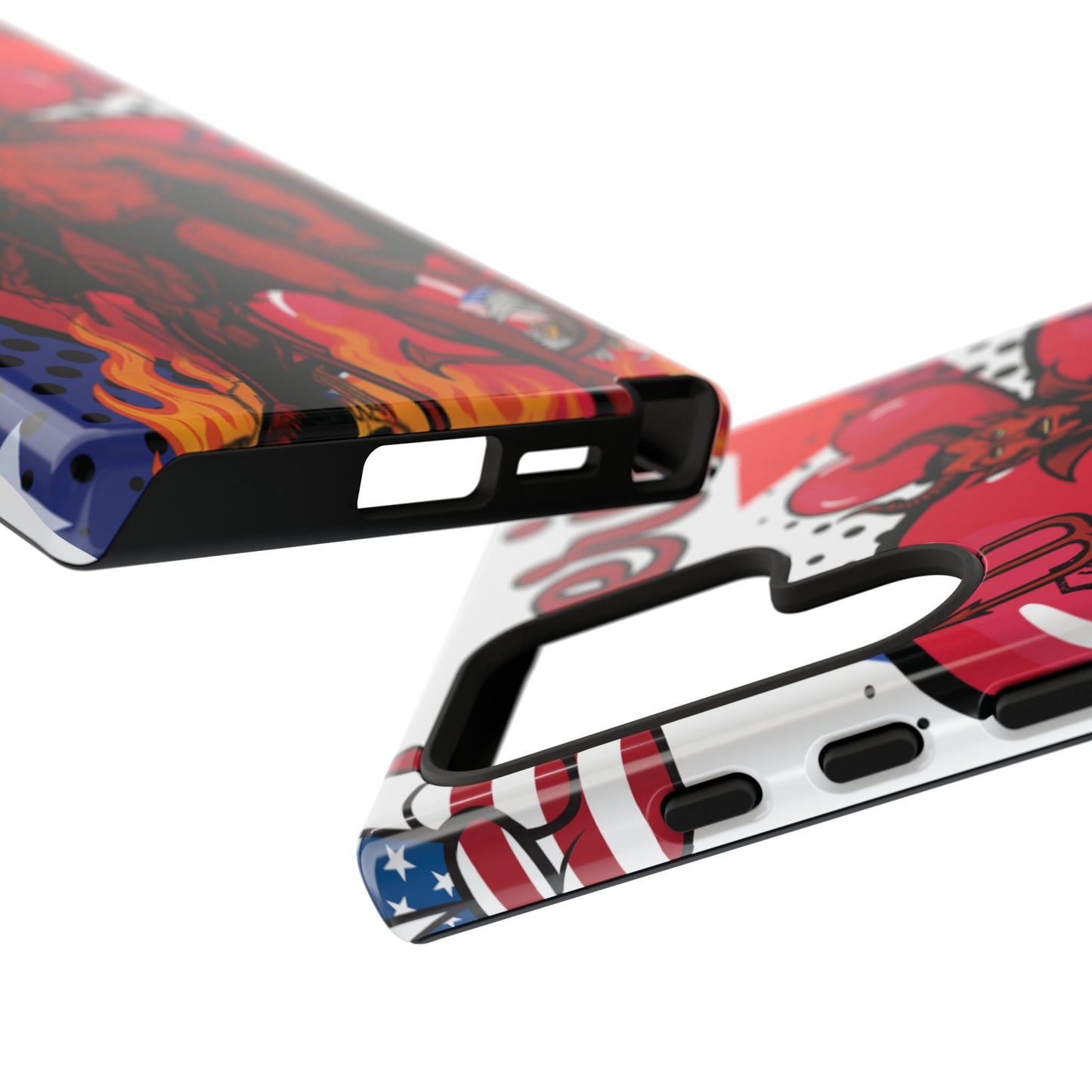 "From Hell with Love - Made in USA" phone case straight from hell