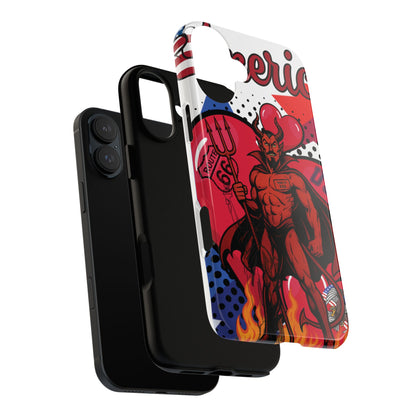 "From Hell with Love - Made in USA" phone case straight from hell