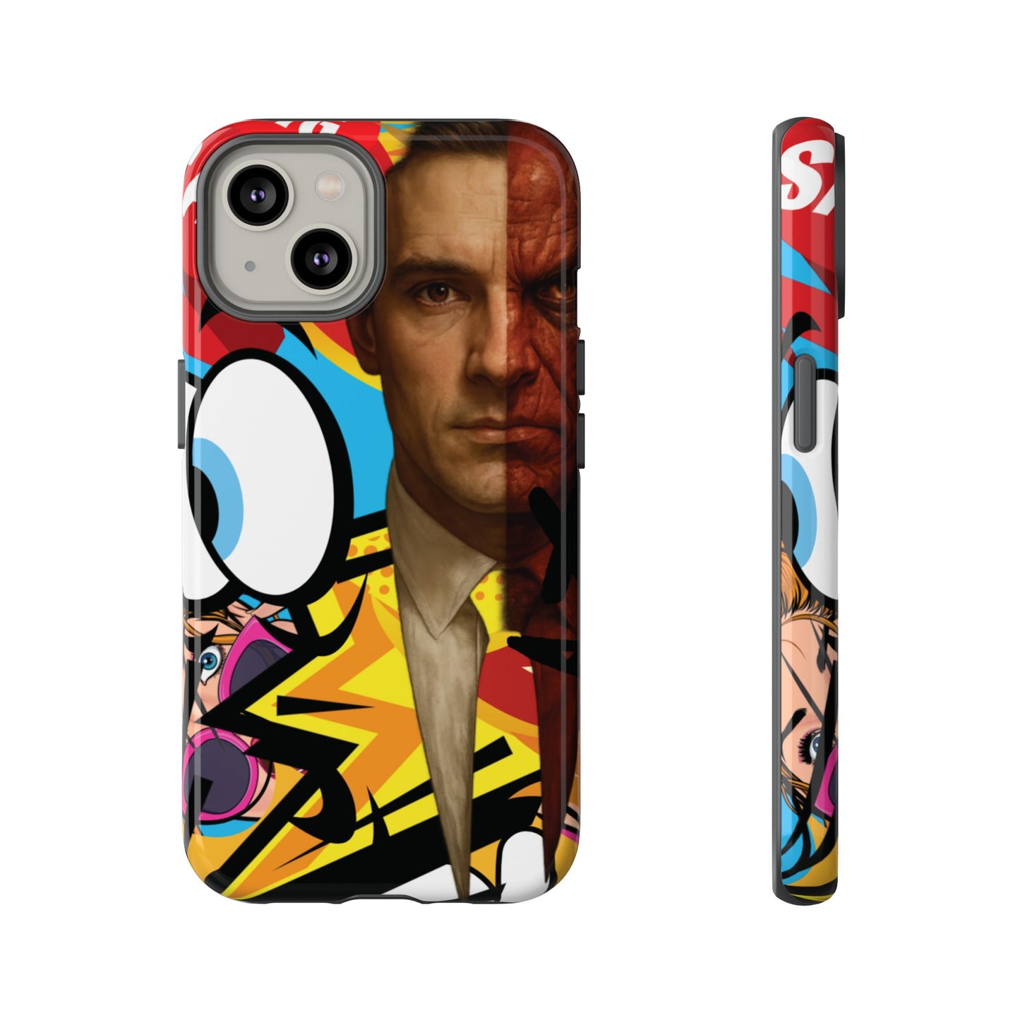 "Between Madness &amp; Temptation" – Devilishly good Pop Art phone case