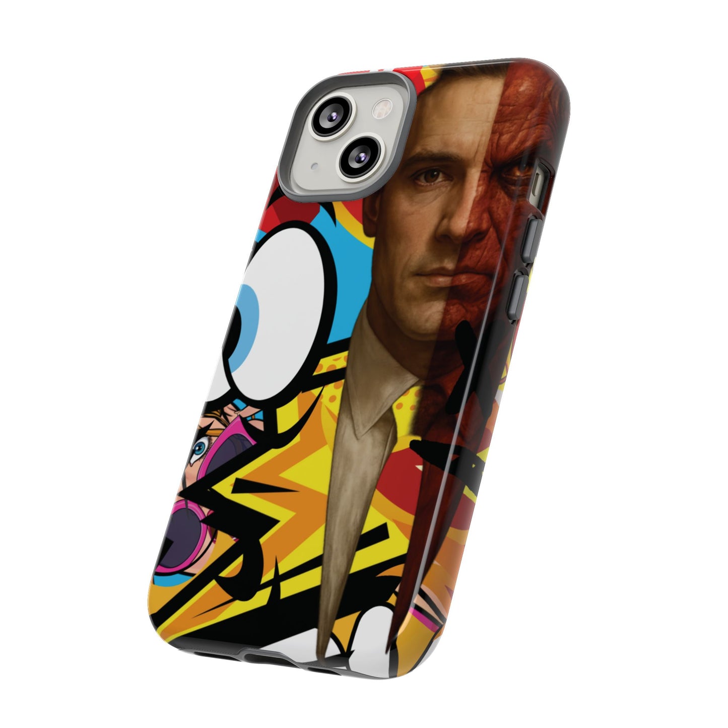 "Between Madness &amp; Temptation" – Devilishly good Pop Art phone case