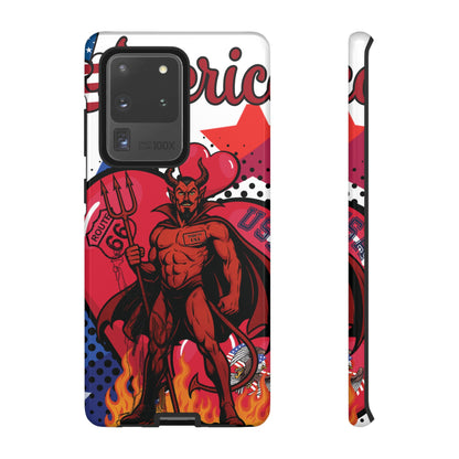 "From Hell with Love - Made in USA" phone case straight from hell