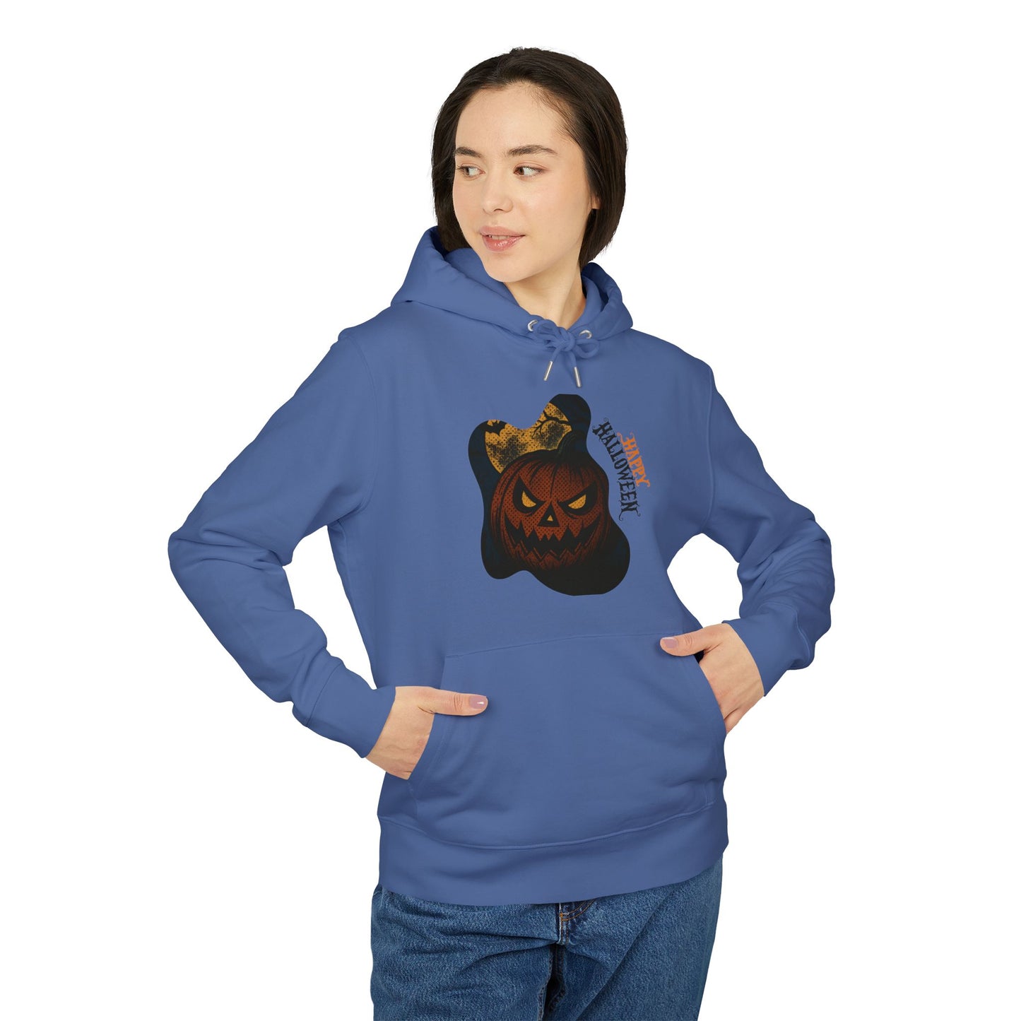 Halloween Pumpkin Hoodie – Limited Retro Horror Edition | FreshFox Design