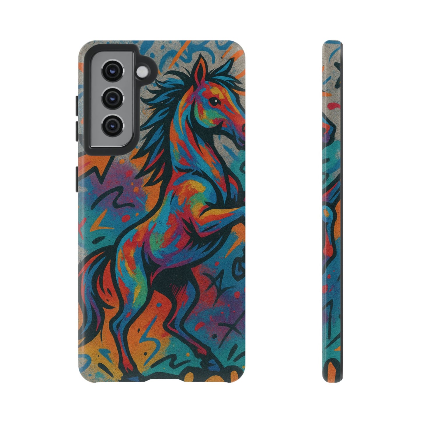 „Horse Power – Graffiti Horse Street Art Design”