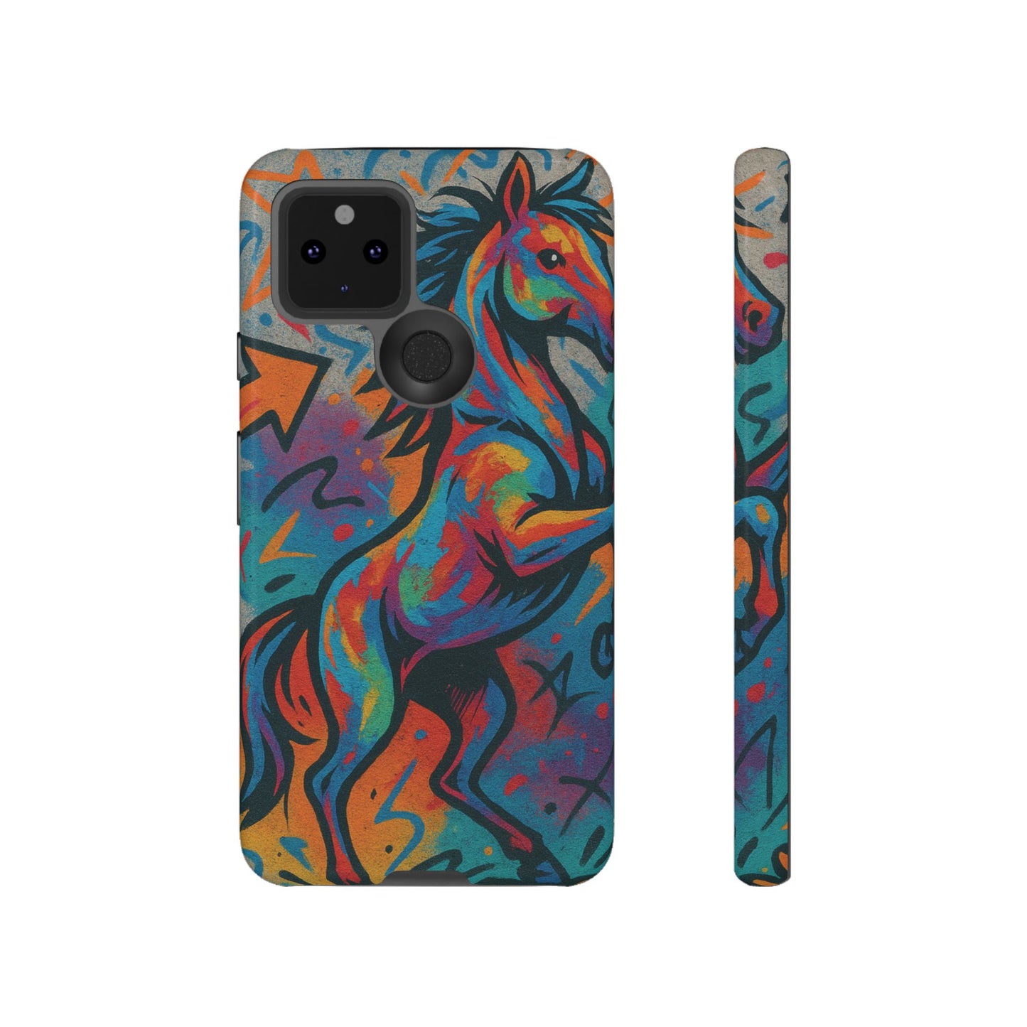 „Horse Power – Graffiti Horse Street Art Design”