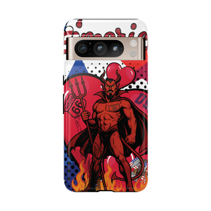 "From Hell with Love - Made in USA" phone case straight from hell