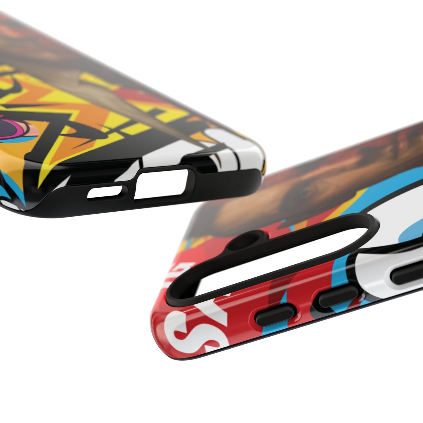"Between Madness &amp; Temptation" – Devilishly good Pop Art phone case