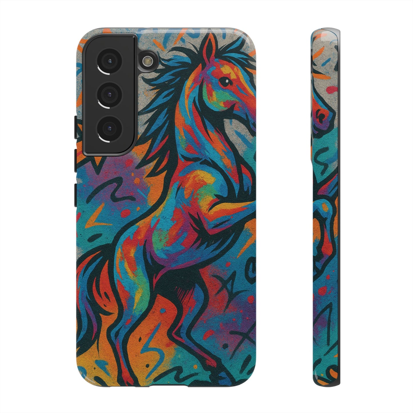 „Horse Power – Graffiti Horse Street Art Design”
