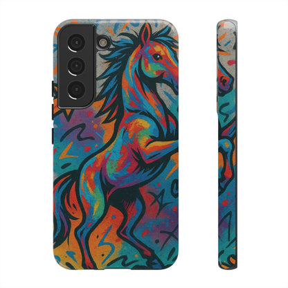„Horse Power – Graffiti Horse Street Art Design”