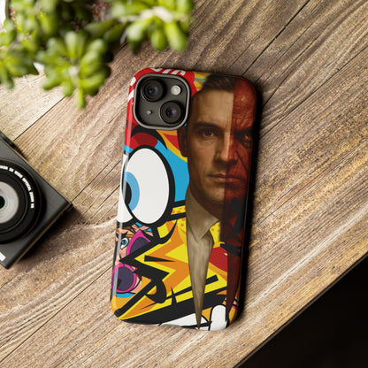 "Between Madness &amp; Temptation" – Devilishly good Pop Art phone case