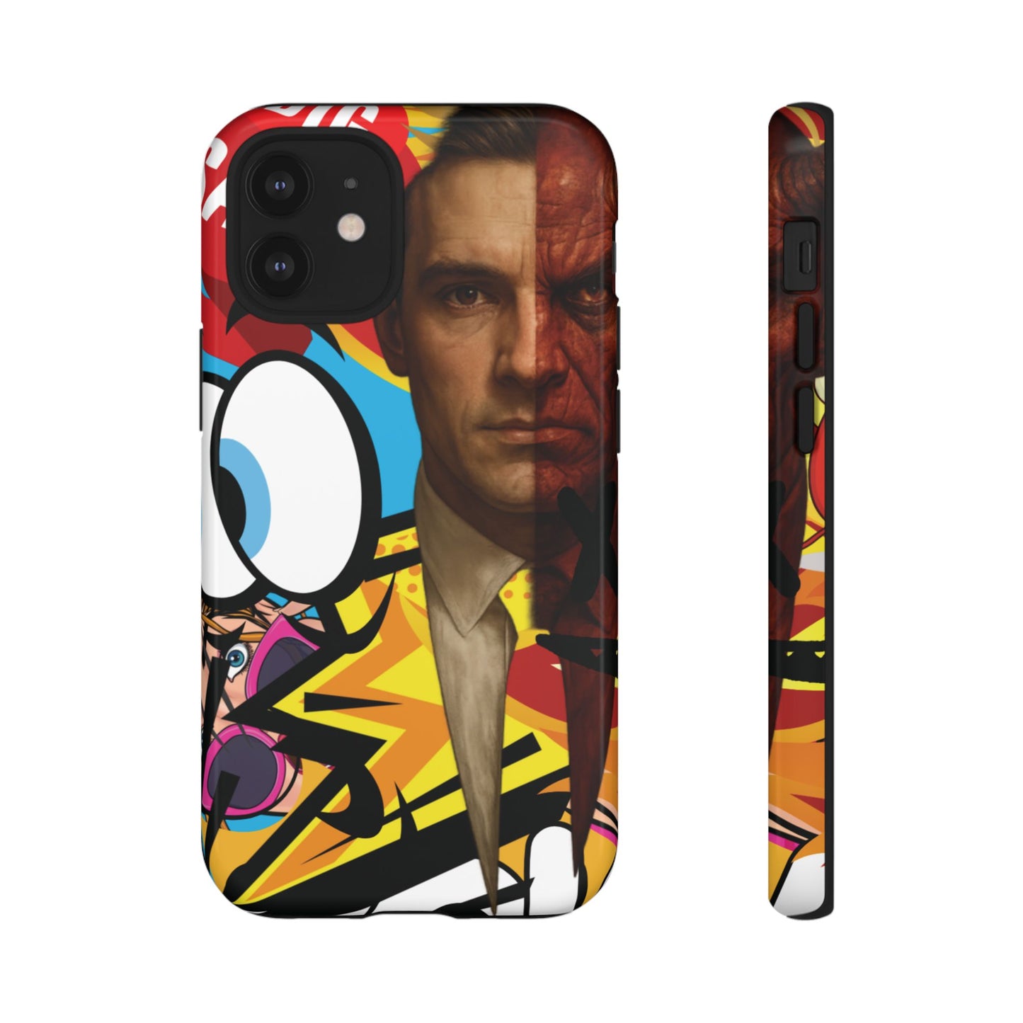 "Between Madness &amp; Temptation" – Devilishly good Pop Art phone case