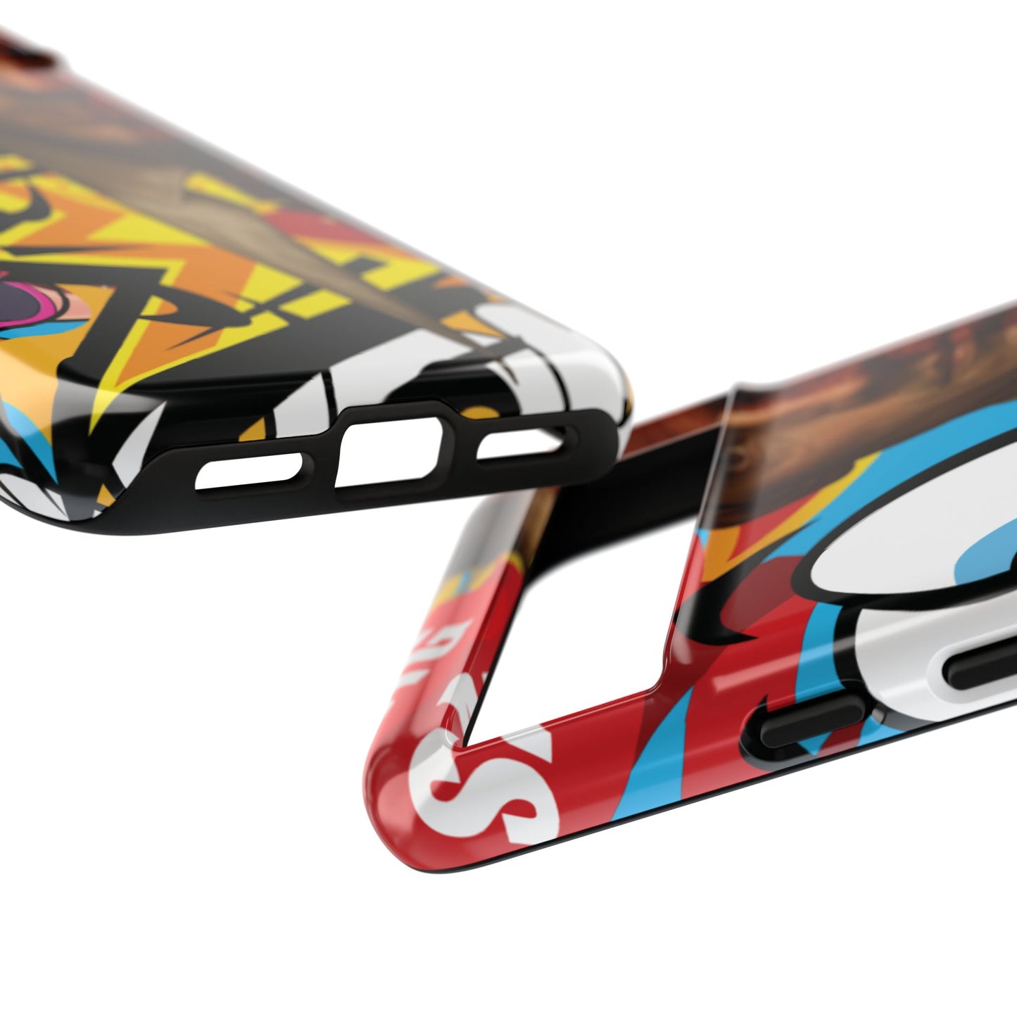"Between Madness &amp; Temptation" – Devilishly good Pop Art phone case