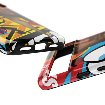 "Between Madness &amp; Temptation" – Devilishly good Pop Art phone case