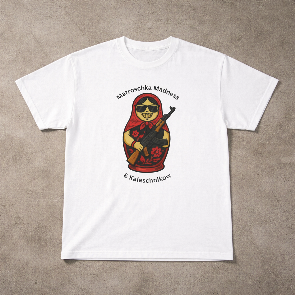 Matryoshka BadAss – Koszulka Slavic Gangsta