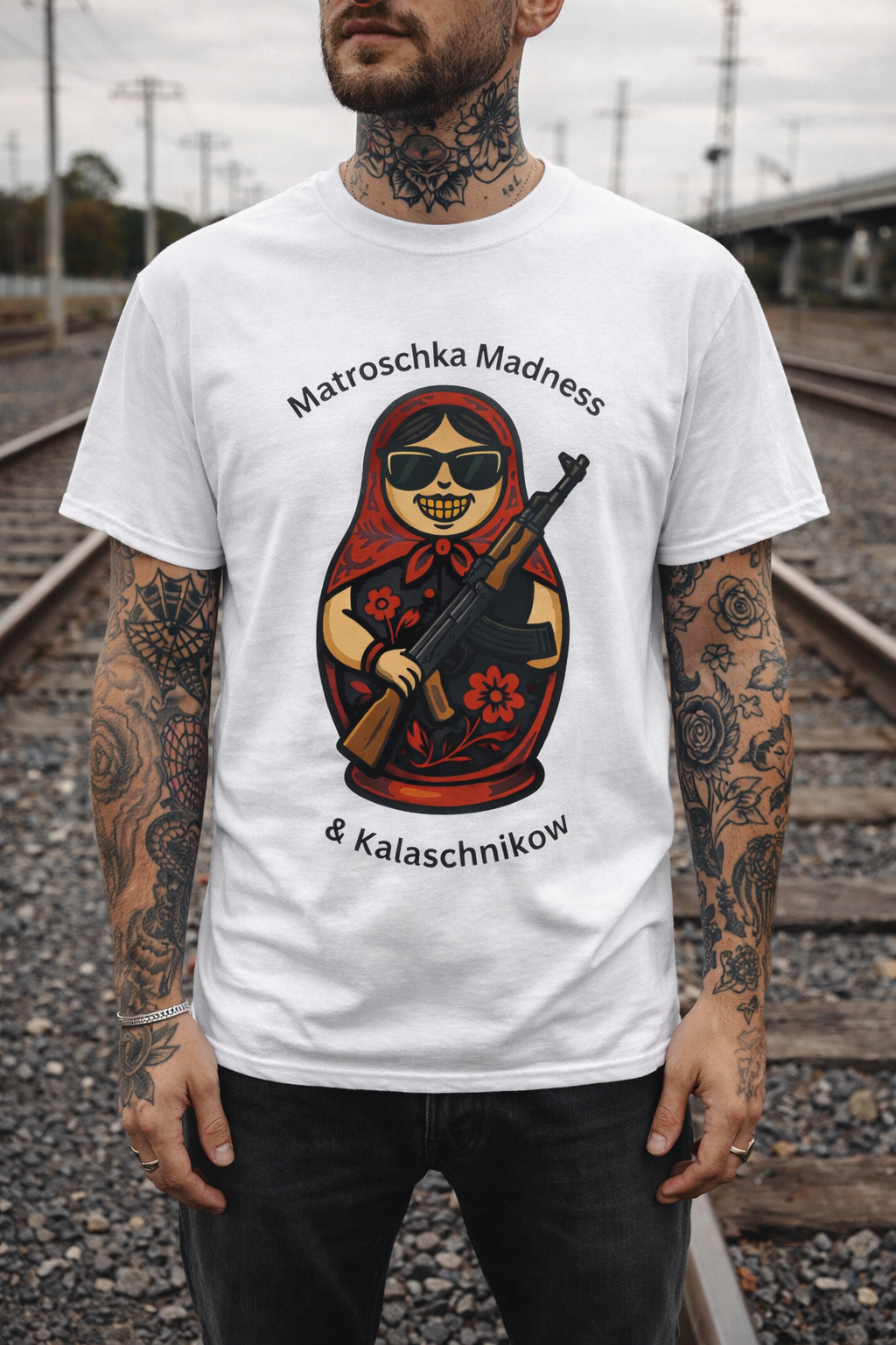 Matryoshka BadAss – Koszulka Slavic Gangsta