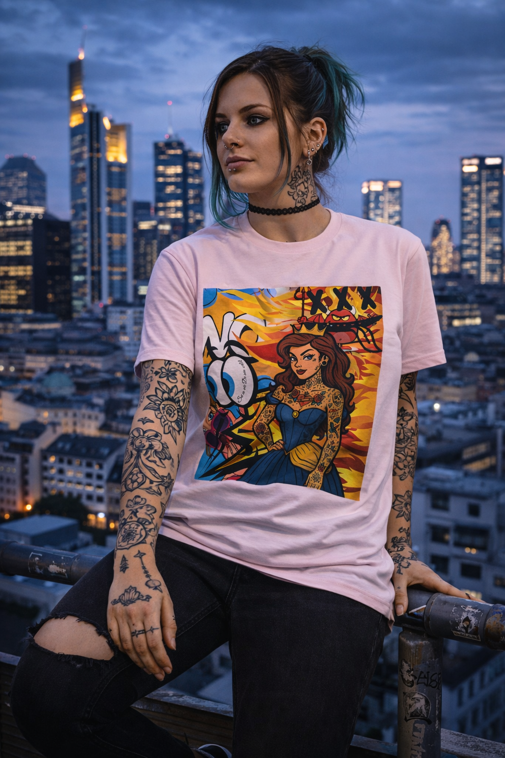 Inked Royalty – Write your own fairytale, Pop Art T-Shirt